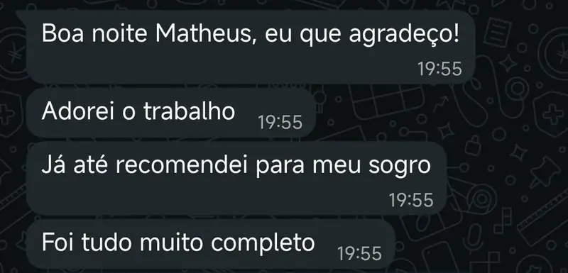 Depoimento de cliente 4